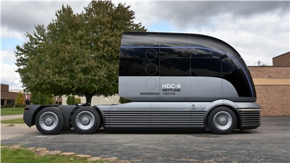 Hyundai HDC-6 Neptune Hydrogen Semi-Truck Concept, 2019