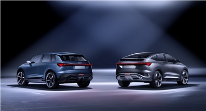 2019 Audi Q4 e-tron and 2020 Audi Q4 Sportback e-tron