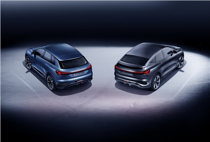 2019 Audi Q4 e-tron and 2020 Audi Q4 Sportback e-tron