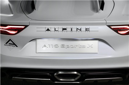 Alpine A110 Sports X Show-car, 2020
