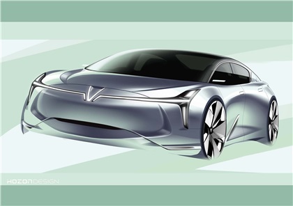 Hozon Neta Eureka 03 Concept, 2020 - Design Sketch 