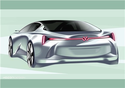 Hozon Neta Eureka 03 Concept, 2020 - Design Sketch 