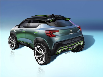 Renault Kiger Concept, 2020 - Design Sketch