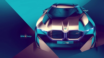 BMW Concept XM, 2021 – Design Sketch