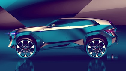 BMW Concept XM, 2021 – Design Sketch