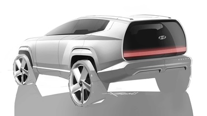 Hyundai SEVEN Concept, 2021 – Design Sketch