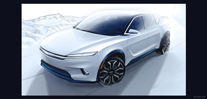 Chrysler Airflow Concept, 2022 – Design Sketch