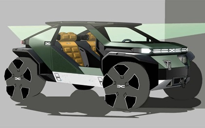 Dacia Manifesto Concept, 2022 – Design Sketch by Kévin Bouvier