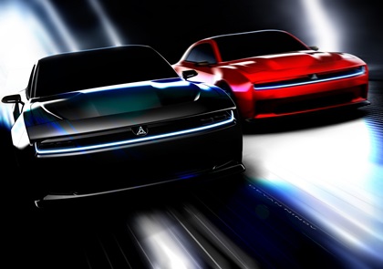 Dodge Charger Daytona SRT Concept EV, 2022 – Design Sketch
