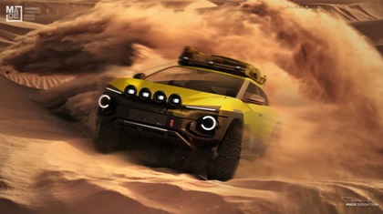 Mahindra BE Rall-E Concept, 2023 – Design Sketch