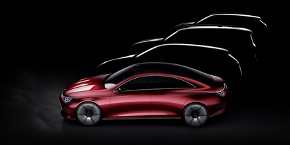 Mercedes-Benz Concept CLA Class, 2023 – As the first car to be developed on the all-new electric-first Mercedes-Benz Modular Architecture (MMA) platform, the Concept CLA Class points the way for the next-generation electric-drive technology