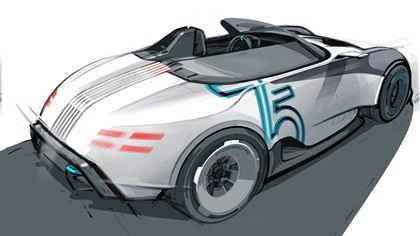 Porsche Vision 357 Speedster, 2023 – Design Sketch