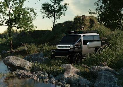 Toyota Baby Lunar Cruiser Concept, 2023