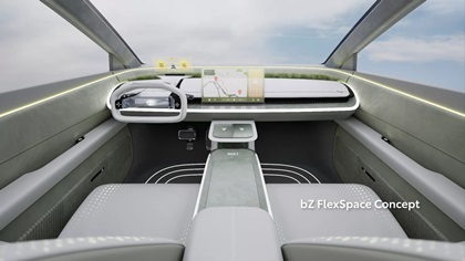 Toyota bZ FlexSpace Concept, 2023 – Interior