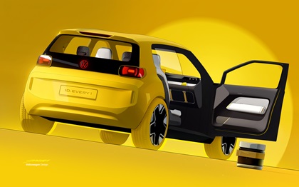 Volkswagen ID. EVERY1 Concept, 2025 – Design Sketch