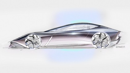 Acura Nexera Vision Concept, 2026 – Design Sketch by John O'Laughlin