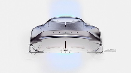 Acura Nexera Vision Concept, 2026 – Design Sketch by John O'Laughlin
