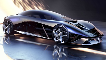 Acura Nexera Vision Concept, 2026 – Design Sketch by John O'Laughlin