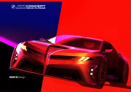 BMW M Concept Neue Klasse, 2026 – Design Sketch