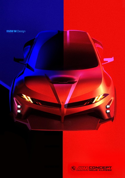 BMW M Concept Neue Klasse, 2026 – Design Sketch