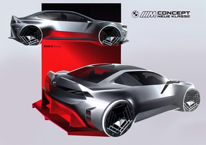 BMW M Concept Neue Klasse, 2026 – Design Sketch