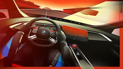 BMW M Concept Neue Klasse, 2026 – Design Sketch – Interior