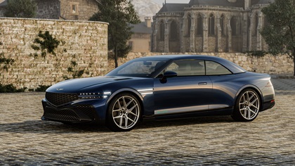 Genesis X Gran Convertible Midnight Teal Concept, 2026