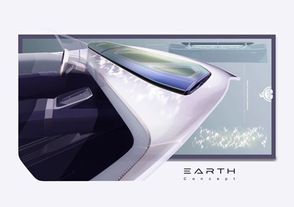 Hyundai Earth Concept, 2026 – Design Sketch – Interior