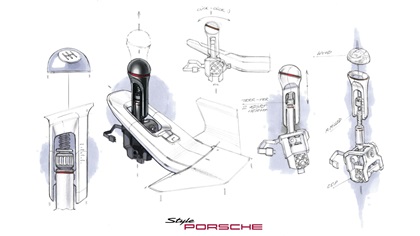 Porsche Mission S, Vision Model, 2026 – Design Sketch – Interior