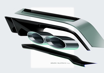 Vision BMW Alpina Concept, 2026 – Design Sketch