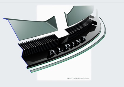 Vision BMW Alpina Concept, 2026 – Design Sketch
