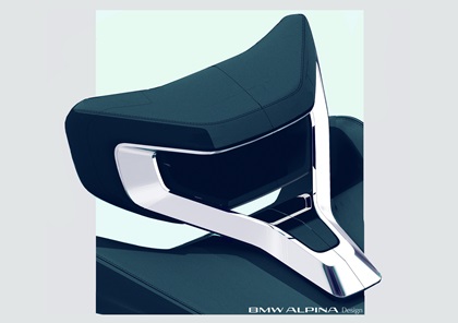 Vision BMW Alpina Concept, 2026 – Design Sketch – Interior