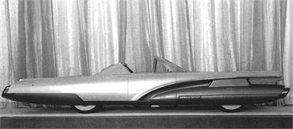 Ford X-1000, 1955-1956 - fins were retractable