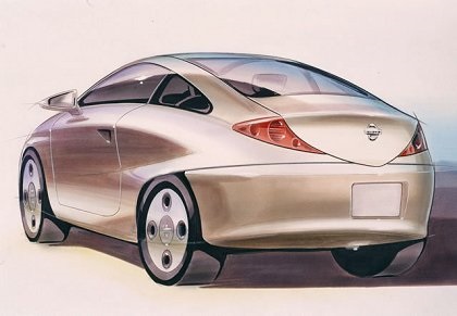 Nissan Cypact Concept, 1999 - Design Sketch