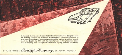 Ford Seattle-ite XXI Brochure, 1962
