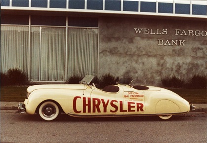 Ref. # 33242 1941 Chrysler Newport Phaeton Indy 500 Pace Car Factory Photo