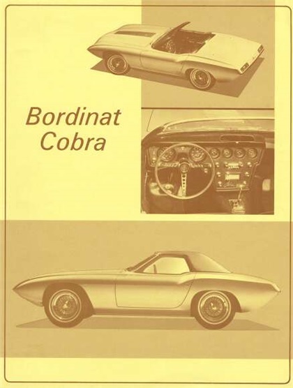 Ford XP Bordinat Cobra, 1965