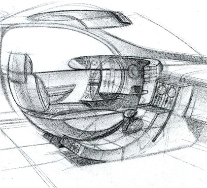 Nissan Cocoon, 1991 - Spherical interior concept