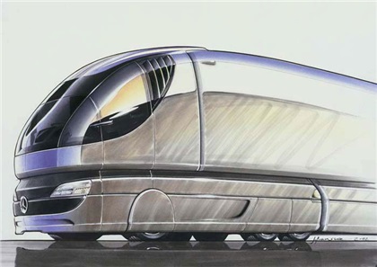 Mercedes-Benz EXT-92, 1992 - Design Sketch