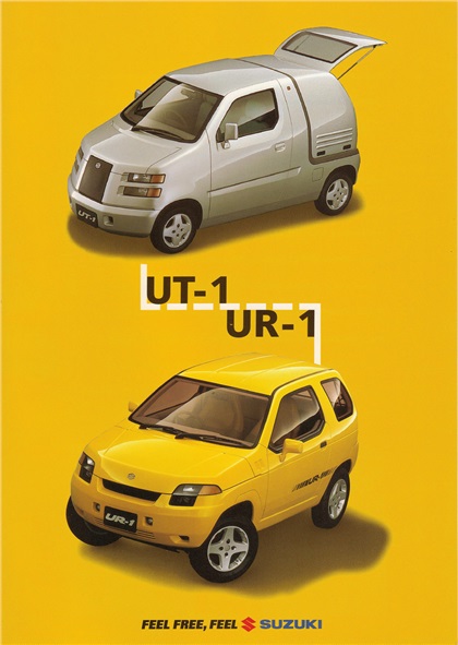 Suzuki UR-1 and UT-1 Concepts, 1995