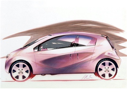 Mazda Neospace Concept, 1999 – Design Sketch