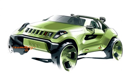 Jeep Renegade, 2008 - Design Sketch