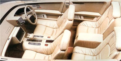 Toyota FXV Concept, 1985 - Interior