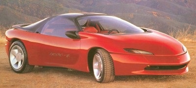 The 1989 Chevrolet California IROC Camaro concept car was created as a paean to West Coast lifestyles.