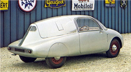Jean-Pierre Wimille Prototype No 1 (1946) - В отличие от обзора назад, который был практически нулевым