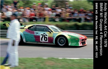 BMW M1 Art Car # 4 (1979): Andy Warhall