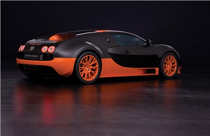 Bugatti Veyron 16.4 Super Sport (2010):  Рекорд скорости для серийных автомобилей
