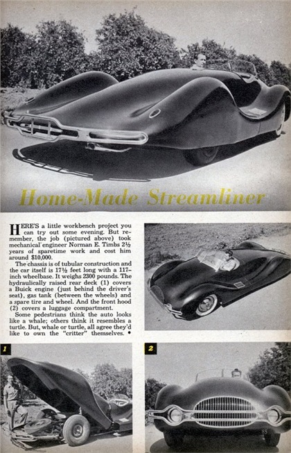 Norman E. Timbs Buick Streamliner (1948)