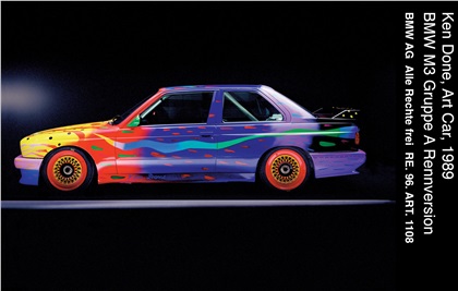 BMW M3 Group A Art Car # 8 (1989): Ken Done