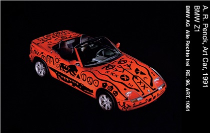 BMW Z1 Art Car # 11 (1991): A. R. Penck